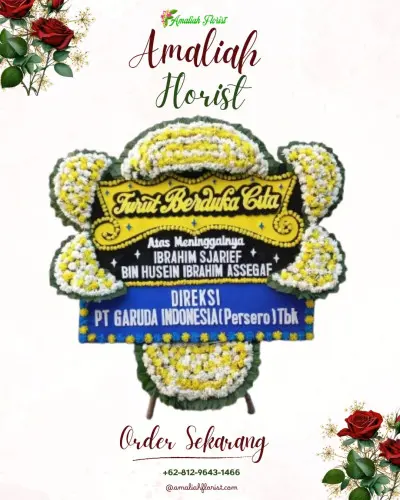 Papan Bunga Duka di Cibeuti